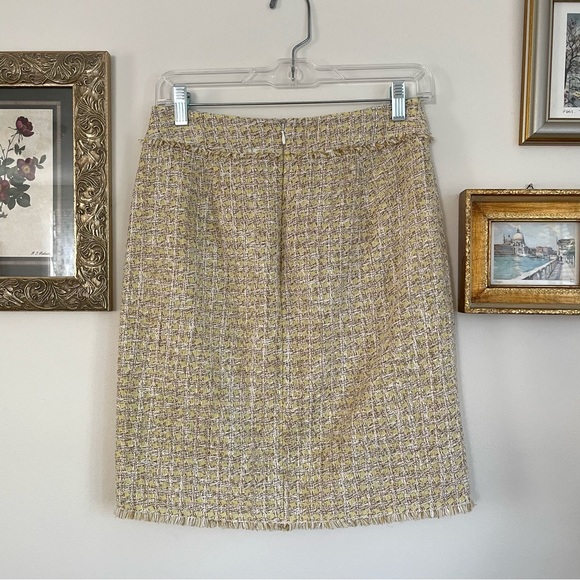 Ann Taylor Cotton Tweed Skirt - Picture 2 of 10